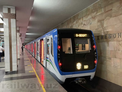 'Toshkent metropolitenida yangi metro poezdlari ishga tushirildi'ning rasmi