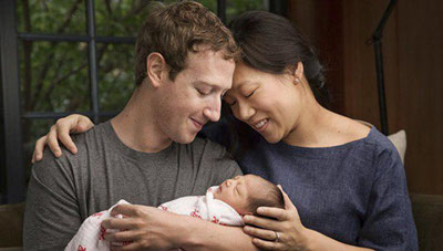 '​Facebook asoschisi Mark Sukerberg ikkinchi marta ota bo`ladi'ning rasmi