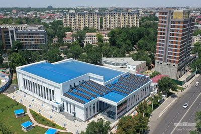 Изрображение 'В Ташкенте построен новый дворец водных видов спорта'
