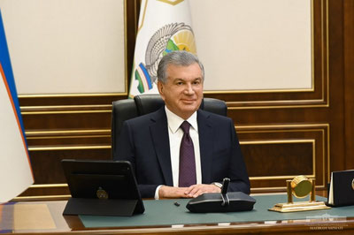 Изрображение 'Президент Узбекистана принял участие в заседании ЕАЭС в качестве главы государства-наблюдателя'