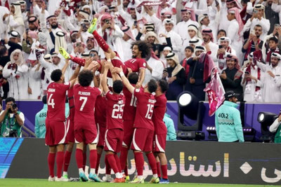 Изрображение 'Катарцы во второй раз подряд стали чемпионами Азии по футболу'