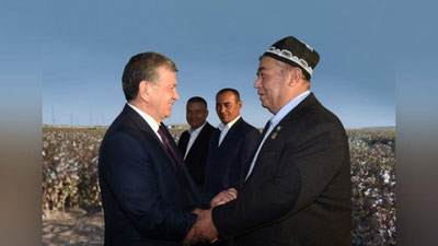 Изрображение 'РАБОЧАЯ ПОЕЗДКА ПРЕЗИДЕНТА УЗБЕКИСТАНА В ХОРЕЗМ (ВИДЕО)'