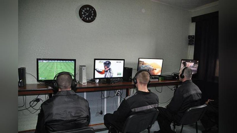 Изрображение 'Для алтайских заключеных открыли игровой зал'