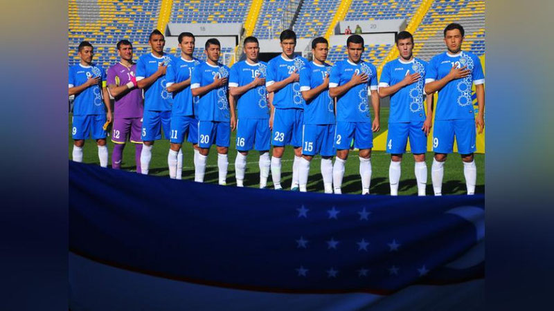 Изрображение 'НАЦИОНАЛЬНАЯ СБОРНАЯ УЗБЕКИСТАНА СЫГРАЕТ С МАРОККО'