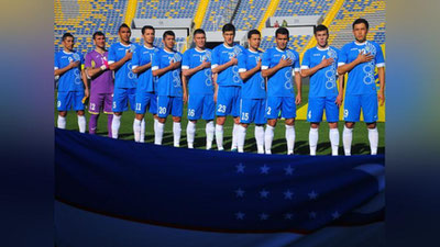 Изрображение 'НАЦИОНАЛЬНАЯ СБОРНАЯ УЗБЕКИСТАНА СЫГРАЕТ С МАРОККО'