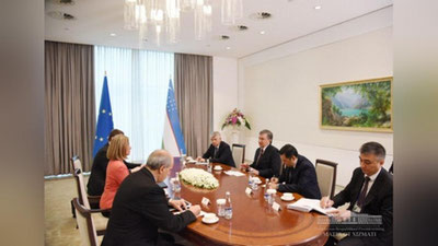 Изрображение 'ПРЕЗИДЕНТ УЗБЕКИСТАНА  ПРОВЕЛ РЯД ВСТРЕЧ В РАМКАХ ТАШКЕНТСКОЙ КОНФЕРЕНЦИИ (ФОТО)'