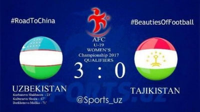 Изрображение 'ЖЕНСКАЯ СБОРНАЯ U-19 СТАРТОВАЛА НА ТУРНИРЕ В ДУШАНБЕ С ПОБЕДЫ'