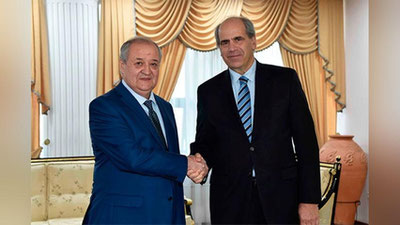 Изрображение 'ГЛАВА МИД ПРИНЯЛ СПЕЦПРЕДСТАВИТЕЛЯ ЕС ПО ЦЕНТРАЛЬНОЙ АЗИИ'