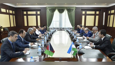 Изрображение 'ДЕЛЕГАЦИЯ АФГАНИСТАНА ПРОВЕЛА ПЕРЕГОВОРЫ В МИД УЗБЕКИСТАНА'