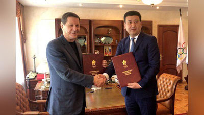 Изрображение 'УЗБЕКИСТАН И РОССИЯ ПОДПИСАЛИ МЕМОРАНДУМ О СОТРУДНИЧЕСТВЕ В СПОРТЕ'