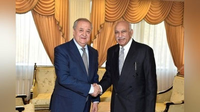 Изрображение 'В МИД УЗБЕКИСТАНА ПРИНЯЛИ ГОСМИНИСТРА ПО ИНОСТРАННЫМ ДЕЛАМ ИНДИИ'