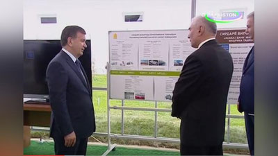 Изрображение 'КАКИЕ НОВЫЕ ПРОЕКТЫ В СЫРДАРЬИНСКОЙ ОБЛАСТИ ПОКАЗАЛИ ПРЕЗИДЕНТУ? (ВИДЕО)'