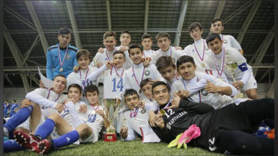 Изрображение 'ЮНЫЕ ПАХТАКОРОВЦЫ ВЫИГРАЛИ МЕЖДУНАРОДНЫЙ ТУРНИР В РОССИИ'