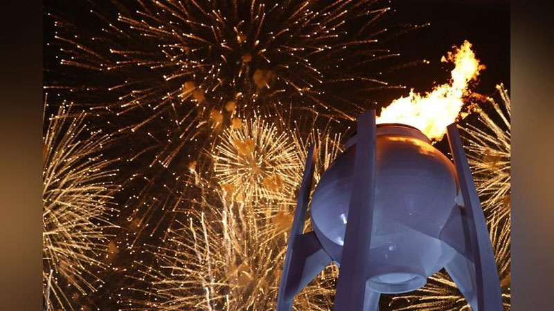 Изрображение 'САМЫЕ ЯРКИЕ КАДРЫ ОТКРЫТИЯ ОЛИМПИАДЫ В ПХЕНЧХАНЕ'