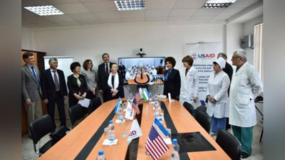 Изрображение 'USAID ОТКРЫЛО В ТАШКЕНТЕ ЦЕНТР ДИСТАНЦИОННОГО ОБУЧЕНИЯ ДЛЯ МЕДРАБОТНИКОВ'