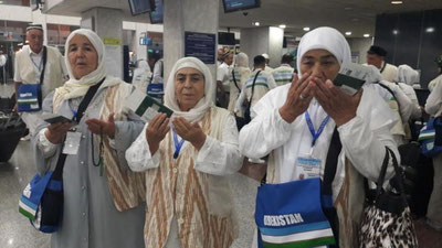 Изрображение 'В САУДОВСКУЮ АРАВИЮ ДЛЯ СОВЕРШЕНИЯ ХАДЖА ОТПРАВИЛИСЬ ПЕРВЫЕ УЗБЕКИСТАНЦЫ '