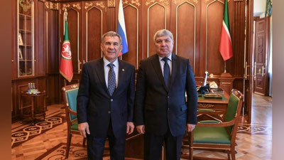 Изрображение 'ХОКИМ ТАШКЕНТСКОЙ ОБЛАСТИ НАХОДИТСЯ С ВИЗИТОМ В ТАТАРСТАНЕ'