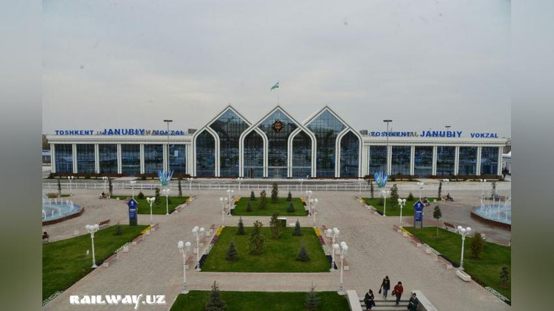 Изрображение 'УСТАНОВЛЕН ГРАФИК ДВИЖЕНИЯ ПОЕЗДОВ С ЮЖНОГО ВОКЗАЛА ТАШКЕНТА'