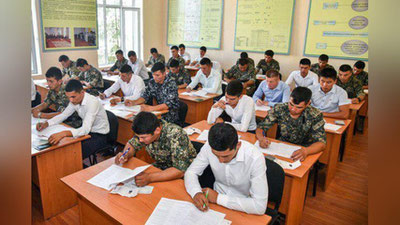 Изрображение 'БОЛЕЕ 7,8 ТЫСЯЧ ЧЕЛОВЕК СДАЛИ ТЕСТЫ ДЛЯ ПОСТУПЛЕНИЯ В ВОЕННЫЕ ВУЗЫ'