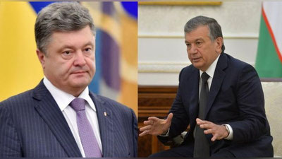 Изрображение 'ГЛАВЫ УЗБЕКИСТАНА И УКРАИНЫ ОБМЕНЯЛИСЬ ПОЗДРАВЛЕНИЯМИ'