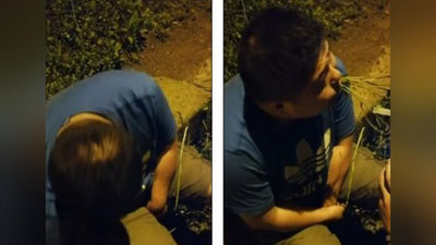 Изрображение 'ПЬЯНЫЙ ВОДИТЕЛЬ ЕЛ ТРАВУ, ЧТОБЫ ПРОЙТИ ТЕСТ НА АЛКОГОЛЬ (ВИДЕО)'