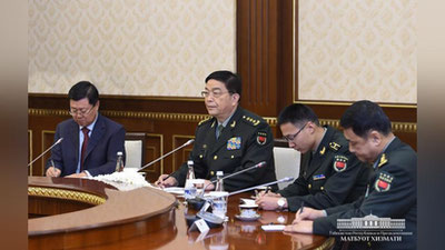 Изрображение 'ПРЕЗИДЕНТ УЗБЕКИСТАНА ПРИНЯЛ МИНИСТРА ОБОРОНЫ КНР'