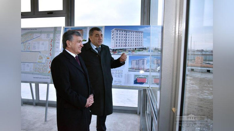 Изрображение 'ПРЕЗИДЕНТ ПОБЫВАЛ НА СТРОИТЕЛЬНОЙ ПЛОЩАДКЕ В СЕРГЕЛИЙСКОМ РАЙОНЕ'