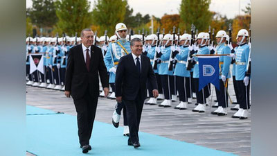 Изрображение 'ОСНОВНЫЕ МЕРОПРИЯТИЯ ГОСВИЗИТА ПРЕЗИДЕНТА УЗБЕКИСТАНА В ТУРЦИЮ (ФОТО)'