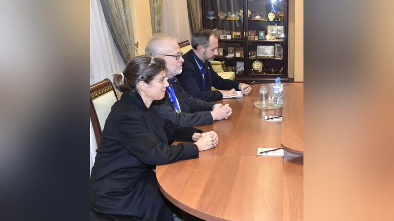 Изрображение 'ГЛАВА МИД ПРИНЯЛ РУКОВОДИТЕЛЯ МИССИИ НАБЛЮДАТЕЛЕЙ БДИПЧ ОБСЕ'