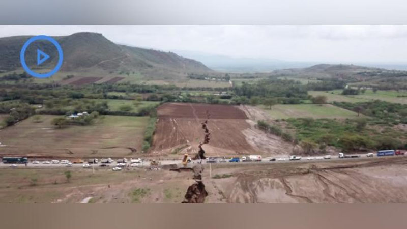 Изрображение 'ОПУБЛИКОВАНО ВИДЕО НАЧАЛА "РАСКОЛА" АФРИКИ НАДВОЕ'