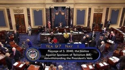 Изрображение 'КОНГРЕСС США ВПЕРВЫЕ ОТМЕНИЛ ВЕТО БАРАКА ОБАМЫ'