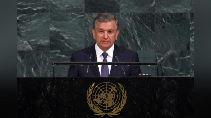 Изрображение 'ВЫСТУПЛЕНИЕ ПРЕЗИДЕНТА УЗБЕКИСТАНА НА ГЕНАССАМБЛЕЕ ООН'