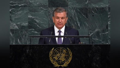 Изрображение 'ВЫСТУПЛЕНИЕ ПРЕЗИДЕНТА УЗБЕКИСТАНА НА ГЕНАССАМБЛЕЕ ООН'