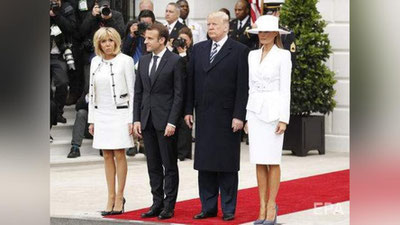 Изрображение 'В США ВЫСМЕЯЛИ ПОПЫТКУ ТРАМПА ВЗЯТЬ ЖЕНУ ЗА РУКУ (ВИДЕО)'