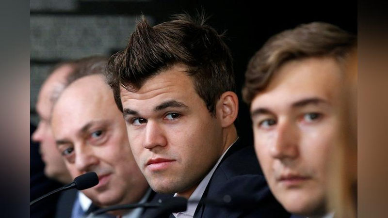 Изрображение 'МАГНУС КАРЛСЕН ОТСТОЯЛ ЗВАНИЕ ЧЕМПИОНА МИРА ПО ШАХМАТАМ'