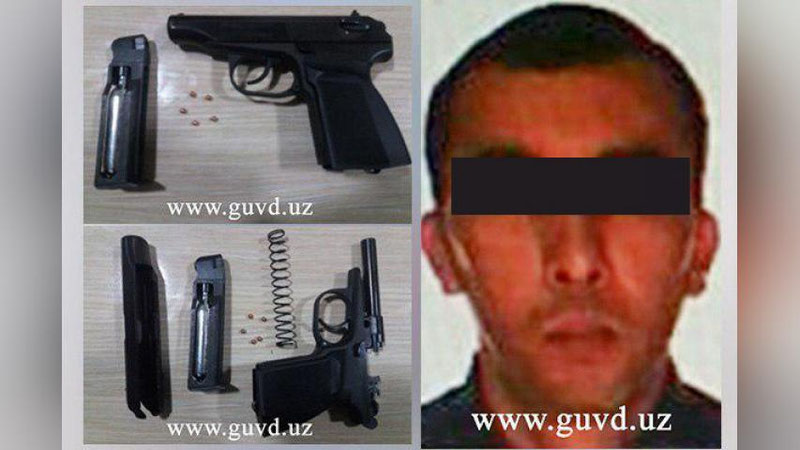 Изрображение 'ВОДИТЕЛЬ В ТАШКЕНТЕ УГРОЖАЛ ПИСТОЛЕТОМ НЕВЕЖЛИВОЙ АВТОМОБИЛИСТКЕ'