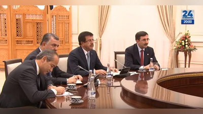 Изрображение 'ПРЕЗИДЕНТ ПРОВЕЛ РЯД ВСТРЕЧ НА ПОЛЯХ КОНФЕРЕНЦИИ В САМАРКАНДЕ'