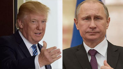 Изрображение 'ТРАМП И ПУТИН ВПЕРВЫЕ ПОЖАЛИ ДРУГ ДРУГУ РУКИ'