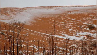Изрображение 'В ПУСТЫНЕ САХАРА ВПЕРВЫЕ ЗА 37 ЛЕТ ВЫПАЛ СНЕГ (ФОТО)'