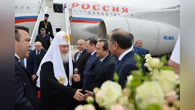 Изрображение 'ПАТРИАРХ КИРИЛЛ: "Я С РАДОСТЬЮ СТУПИЛ НА ЗЕМЛЮ УЗБЕКИСТАНА" (ВИДЕО)'