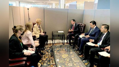 Изрображение 'Глава МИД Узбекистана встретился с Генсеком ОБСЕ'