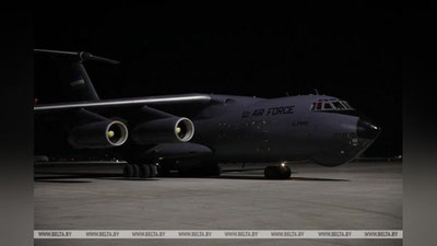 Изрображение 'Фото: дружественная помощь от Узбекистана Беларуси'