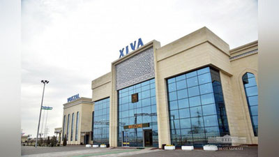 Изрображение 'ВЫПОЛНЕН ПЕРВЫЙ ПАССАЖИРСКИЙ РЕЙС ПОЕЗДА ТАШКЕНТ-ХИВА'