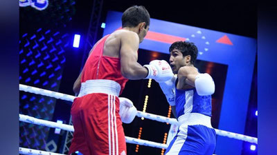 Изрображение 'Чемпионат мира по боксу: Шахрам Гиясов вылетает, Шахобиддин Заиров продолжает бои'