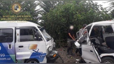 Изрображение 'ДТП в Ферганской области: 1 погиб, двое пострадали'