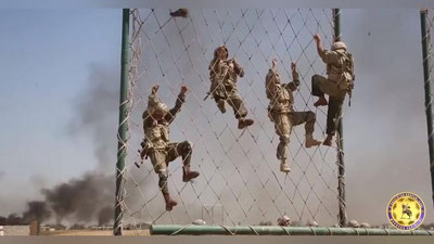 Изрображение 'Спецназовцы Узбекистана и России продемонстрировали подготовку на полигоне "Термез" (видео)'