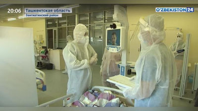 Изрображение 'Видео: Врачи в Зангиате используют телемедицину для консультации с немецкими врачами'