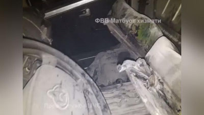 Изрображение 'На перевале "Камчик" загорелся грузовик (видео)'