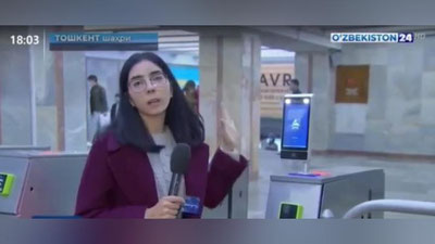 Изрображение 'Систему FacePay тестируют на одной из станций ташкентского метро (видео)'