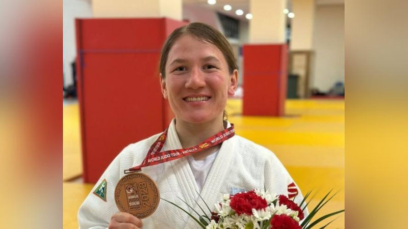 Изрображение 'Сборная Узбекистана по дзюдо завершила турнир "Большого шлема" с одной "бронзой"'